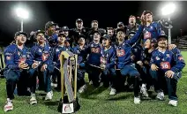  ?? HAGEN HOPKINS/GETTY IMAGES ?? Auckland will defend their Twenty20 Super Smash title in a more fan-friendly December-January window this summer.