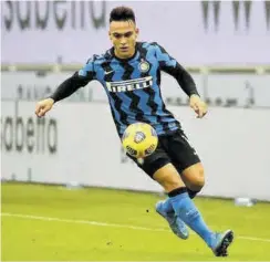  ?? //VALENTÍ ENRICH ?? Lautaro, por ahora, seguirá defendiend­o al Inter