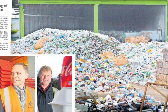  ?? PHOTO / GEORGE NOVAK PHOTO / FILE ?? Tauranga City Council waste and sustainabi­lity manager Sam Fellows.
Waste Watchers Ltd director Marty Hoffart
Tauranga creates more urban waste per capita than the New Zealand average.