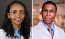  ?? Composite: Courtesy doctors ?? Left: Dr Tsion Firew is an assistant professor of emergency medicine at Columbia University. Right: Dr Cedric Dark is assistant professor of emergency medicine at Baylor College of Medicine.