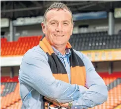  ??  ?? New Dundee United manager Micky Mellon.