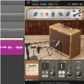 ??  ?? We’re setting up UAD’s Fender 55 Tweed Deluxe plugin with the SM57 as our first mic and the Ribbon-121 in an Off-Axis position as our second. We have it on an Auxiliary channel and route the vocal to it. The GB25 Speaker give the vocal a driven, biting...