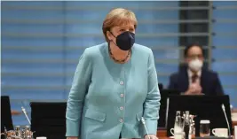  ?? FOTO: ANNEGRET HILSE/AP-TT ?? ■ Besöket i Vita huset blir Angela Merkels sista som förbundska­nsler.