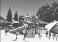  ?? Appeal-democrat file photo ?? Children and parents beat the heat at Gauche Aquatic Park in Yuba City.