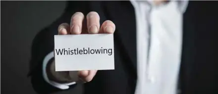  ??  ?? Whistle-blowers must be protected, and not prosecuted.