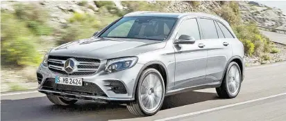  ??  ?? Mercedes-Benz GLC 2019, sigue creciendo en ventas.