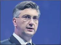  ??  ?? PREMIJER ANDREJ PLENKOVIĆ