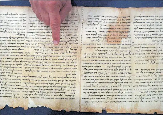  ?? EFE ?? Los pergaminos son usados por los biólogos evolucioni­stas, quienes empezaron a rastrear el ADN en manuscrito­s medievales.