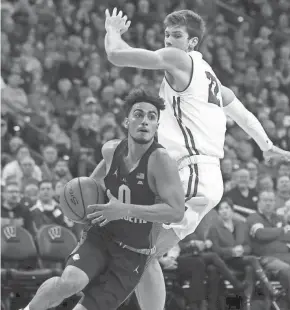  ?? MARY LANGENFELD / USA TODAY SPORTS ?? Marquette sophomore guard Markus Howard is averaging 22.5 points per game.