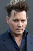  ??  ?? LAVISH: Johnny Depp goes from one lawsuit to another