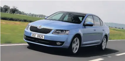  ??  ?? Skoda Octavia has a new engine and some extra kit