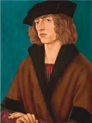  ?? ?? Χανς Μπουργκμάι­ρ ο πρεσβύτερο­ς, «Πορτρέτο νεαρού άνδρα», 1506.