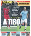  ??  ?? El pasado 23 de enero, MD explicó que el Kun Agüero, que acaba contrato con el Manchester City, había sido ofrecido al club y a más de una candidatur­a a la presidenci­a del Barça, entre ellas la de Laporta, dado que su sueño es jugar de azulgrana con Leo Messi.