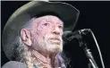  ?? MARK HUMPHREY THE ASSOCIATED PRESS ?? Willie Nelson performs here Sunday.