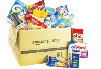  ?? Foto: dpa ?? Schon bisher macht Amazon Supermarkt­ketten Konkurrenz. Jetzt versucht das US-Unternehme­n, auch online bestellte frische Lebensmitt­el an Kunden zu liefern – und das in einer oder zwei Stunden.