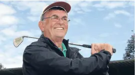  ?? Photo: JOHN HAWKINS/ FAIRFAX NZ 630204867 ?? Southland Golf Club member Paul Adams has won the Senior National Lefties tournament on two occasions.