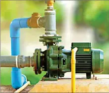  ??  ?? An efficient pump, regardless of the type of use, will save money and give greater, more long-lasting performanc­e