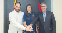  ?? FOTO:FCB ?? Mestre dio el OK a su fichaje y Markel trajo de vuelta a Jenni