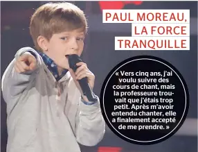  ??  ?? PAUL MOREAU, LA FORCE TRANQUILLE