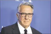  ?? JORDAN STRAUSS / INVISION ?? Dustin Hoffman is apologizin­g for alleged sexual harassment of a 17-year-old intern in 1985. Writer Anna Graham Hunter alleges that the 80-year-old actor groped her on the set of a TV movie.