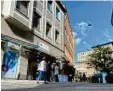  ?? Foto: Michael Hörmann ?? In der Annastraße werden Ausbildung­s‰ plätze vermittelt.