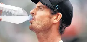  ??  ?? Sports drinks were originally designed for athletes such as Andy Murray but a study has found 90% of 12 to 14-year-olds are now consuming sports drinks which are having an effect on their teeth