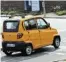  ?? ?? The Bajaj Qute fills a gap in the e-hailing market, catering to last-mile and first-mile transport needs.