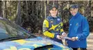  ?? PHOTO: SUPPLIED ?? Malcolm Read will partner Molly Taylor in the 2018 Australian Rally Championsh­ip.
