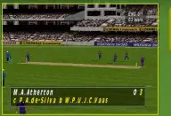  ??  ?? » [Playstatio­n] Commentary was added for the first time in Brian Lara 99, courtesy of Test Match Special ’s Jonathan Agnew and Geoffrey Boycott.