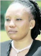  ??  ?? Justice Priscilla Chigumba