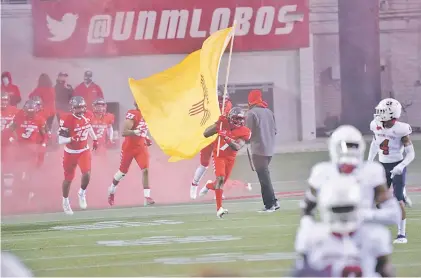  ?? COURTESY UNM ?? The University of New Mexico signed 20 players — all high school seniors — that included four players from New Mexico.