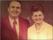  ?? SUBMITTED ?? This portrait shows Lorain funeral director Walter A. Frey and his wife, Helen, the founders of the Walter A. Frey Funeral Home, 700 W. Erie Ave. The business started in 1943 and reached the 75th anniversar­y of helping families celebrate the lives of their loved ones.