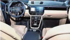  ??  ?? The Cayenne also gets an updated interior similar to the Panamera’s.