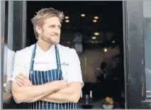  ?? Ray Kachatoria­n ?? CHEF Curtis Stone reopens the Beverly Hills restaurant Maude with menus that change quarterly to focus on wine regions.