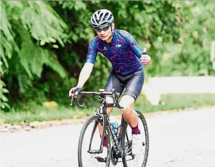  ?? — Photos: Handout ?? Cycling is a relatively safe sport to pick up, except for a minority of patients who suffer from diseases like cardiomyop­athy and Long QT Syndrome.