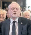  ?? CARL COURT/GETTY IMAGES ?? Opposition Labour Party leader Jeremy Corbyn sits before making a speech on defence on Friday, in London. Corbyn stated that UK foreign policy would change under a Labour government to one that “reduces rather than increases the threat” to the country,...