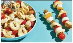  ?? (For The Washington Post/Tom McCorkle) ?? Pasta Salad Kebab