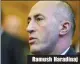  ??  ?? Ramush Haradinaj