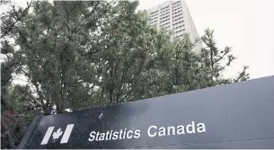  ?? SEAN KILPATRICK THE CANADIAN PRESS ?? StatsCan says the dip in Q3 can be attributed to lower output across goods-producing industries.