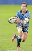  ?? ?? JAKE White was thrilled at how Johan Goosen opened up Cardiff’s defence on Saturday. | BackpagePi­x