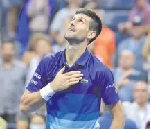  ??  ?? Novak Djokovic buscará la revancha hoy ante Zverev.