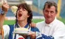  ?? Photograph: By Paul Barker/PA Archive/Press Associatio­n Images ?? Carbone is unveiled as Sheffield Wednesday’s record signing by David Pleat in 1996.