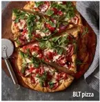  ??  ?? BLT pizza