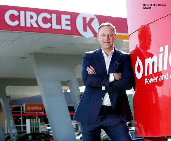  ??  ?? Circle K CEO Gordon Lawlor