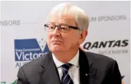  ?? KT photo by Rahul Gajjar ?? Andrew Robb during the opening of Australia Unlimited Mena 2014 in Dubai on Sunday. The Australian minister said that there are some serious opportunit­ies for major-league projects in Australia over the next decade. —