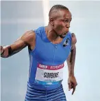  ?? | Reg Caldecott ?? AKANI Simbine.