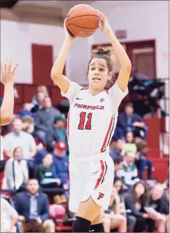  ?? Fairfield University / contribute­d photo ?? Fairfield forward Lou Lopez-Senechal could be a contender for MAAC women’s basketball player of the year honors.