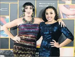  ??  ?? Rossy de Palma y su hija Luna Mary García