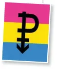  ??  ?? SÍMBOLO. El colectivo pansexual tiene su propia bandera.