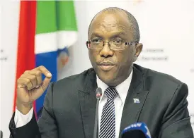  ?? /Trevor Samson ?? Outcome challenged: Kimi Makwetu, the auditor-general, is being taken to court by the Western Cape agricultur­al department over his report.